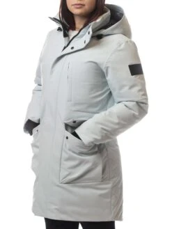 BAUER ULTIMT FAN HOODED PARKA WOMENS- FOG